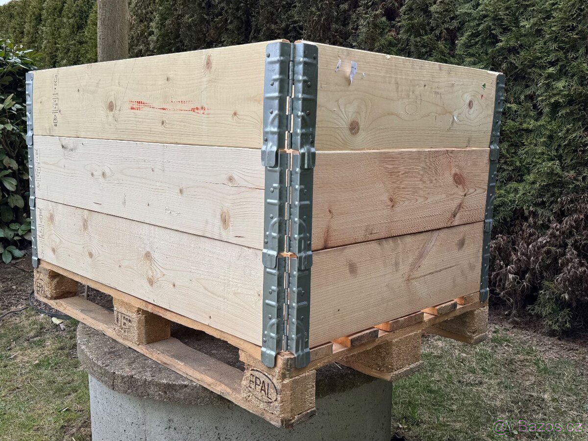 Paletové ohrádky + paleta - 2