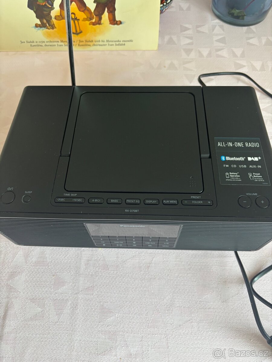 Přenosný stereo CD sys. Panasonic RX-D70BT - 2