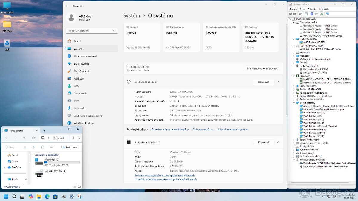 PC ASUS V3-P5G31 Intel Socket T(LGA775) Intel G31 Barebone - 2