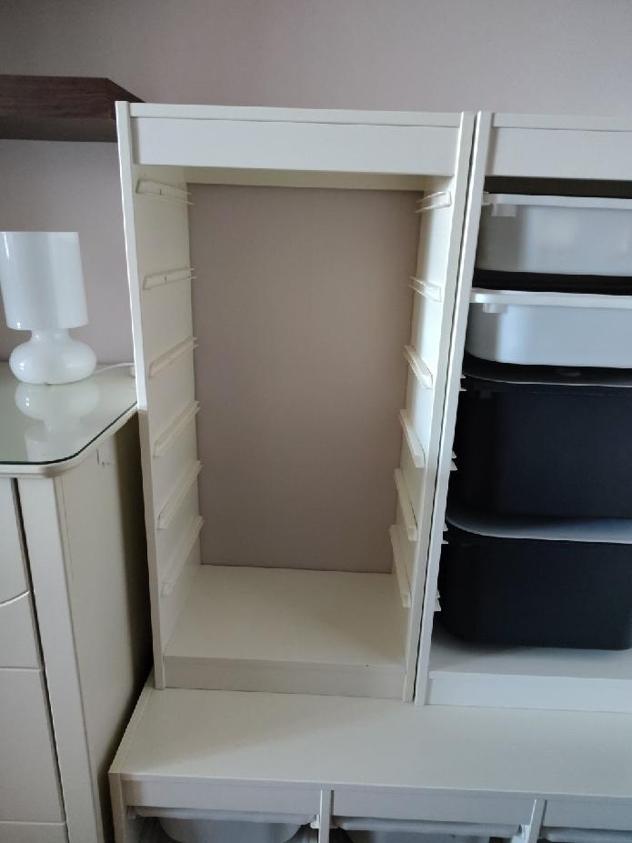 Ikea Trofast, bílý rám, s boxy i víky - 2