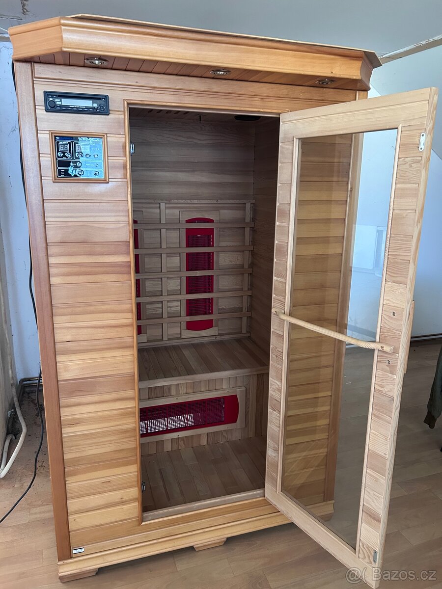 Infrasauna s rádiem - 2
