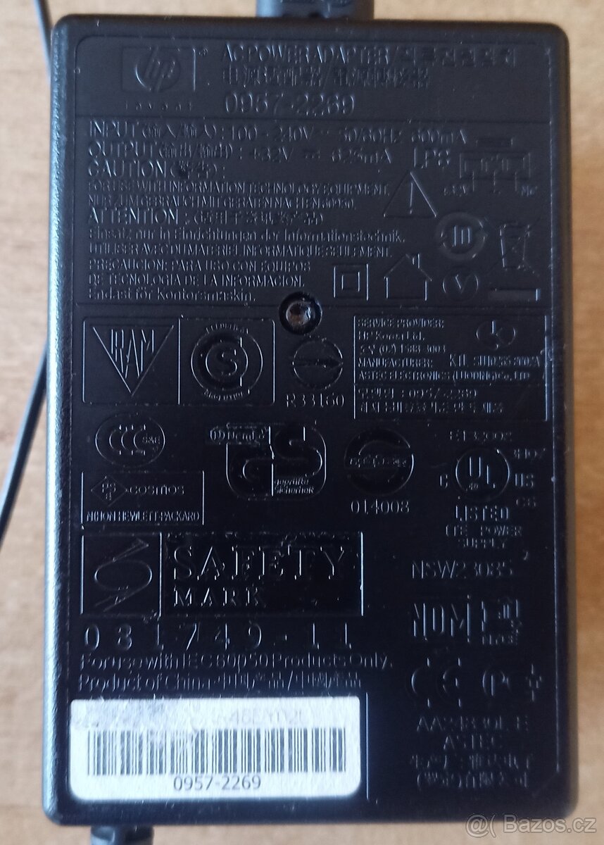 Napájecí adaptér HP 0957-2269 32V 625mA pro HP Deskjet - 2