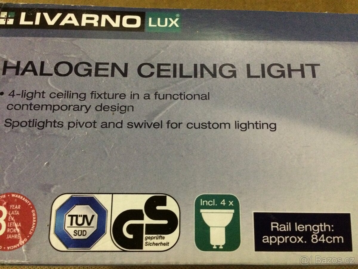 LIVARNO halogenové svítidlo, nové, nepoužité - 2