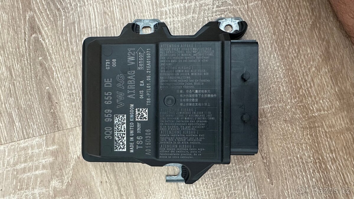 řídicí jednotku airbagu VW (3Q0 959 655 DE) - 2