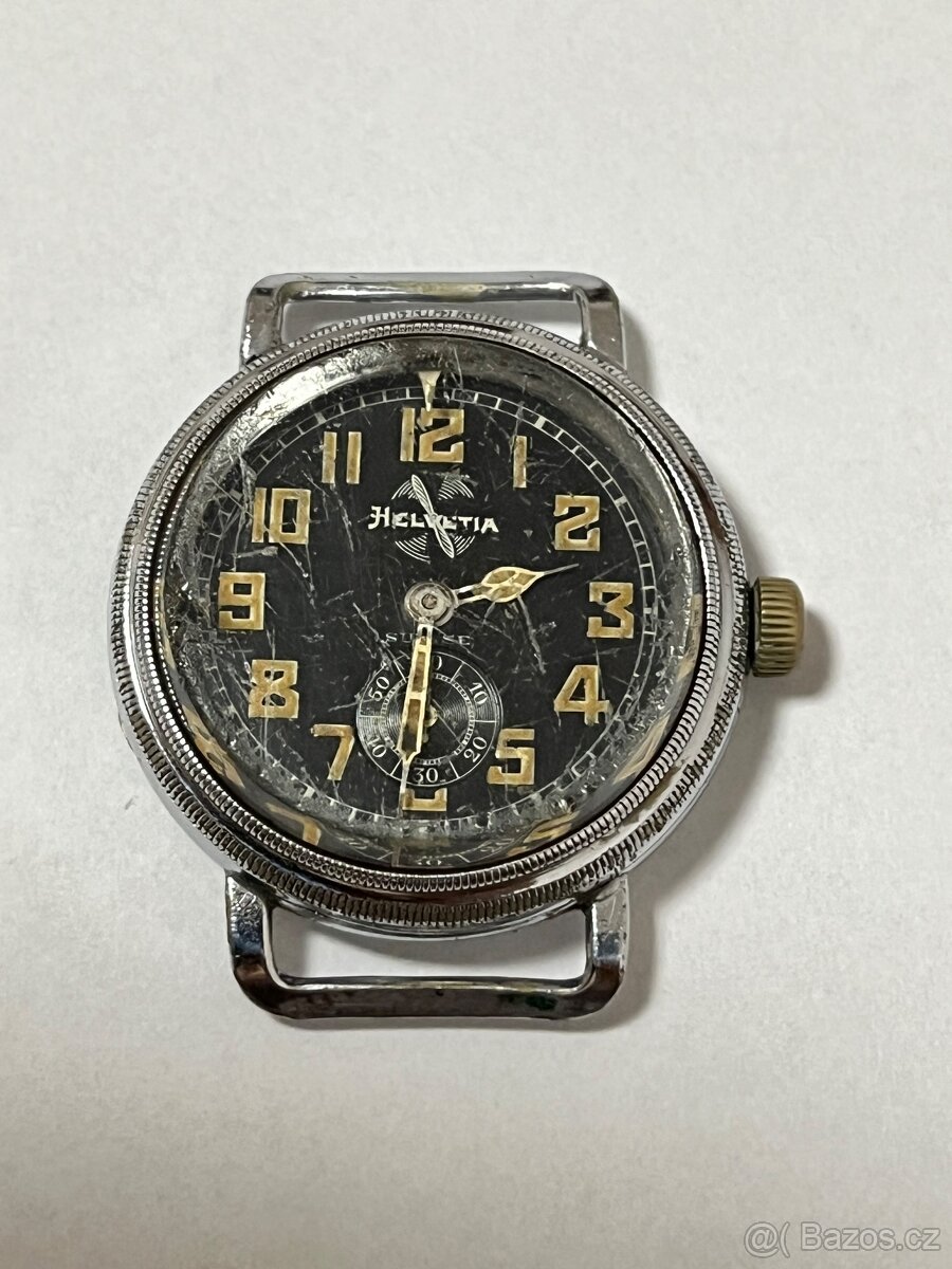 Letecké pilotní hodinky Helvetia 2. sv. Luftwaffe - 2