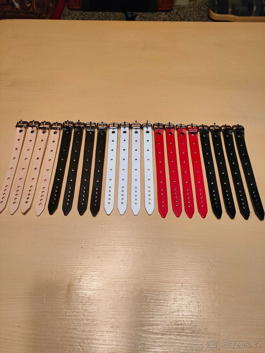 Kožené řemínky na kočárek( 5 barev ) - 2