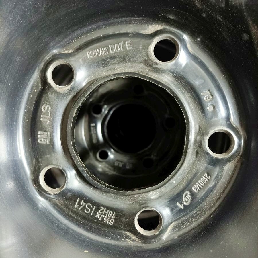 16" plechová kola – 5x115 – OPEL Disky: Plechové disky or - 2