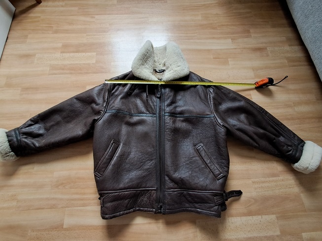 Pánská kožená bunda - Pilotka - 2
