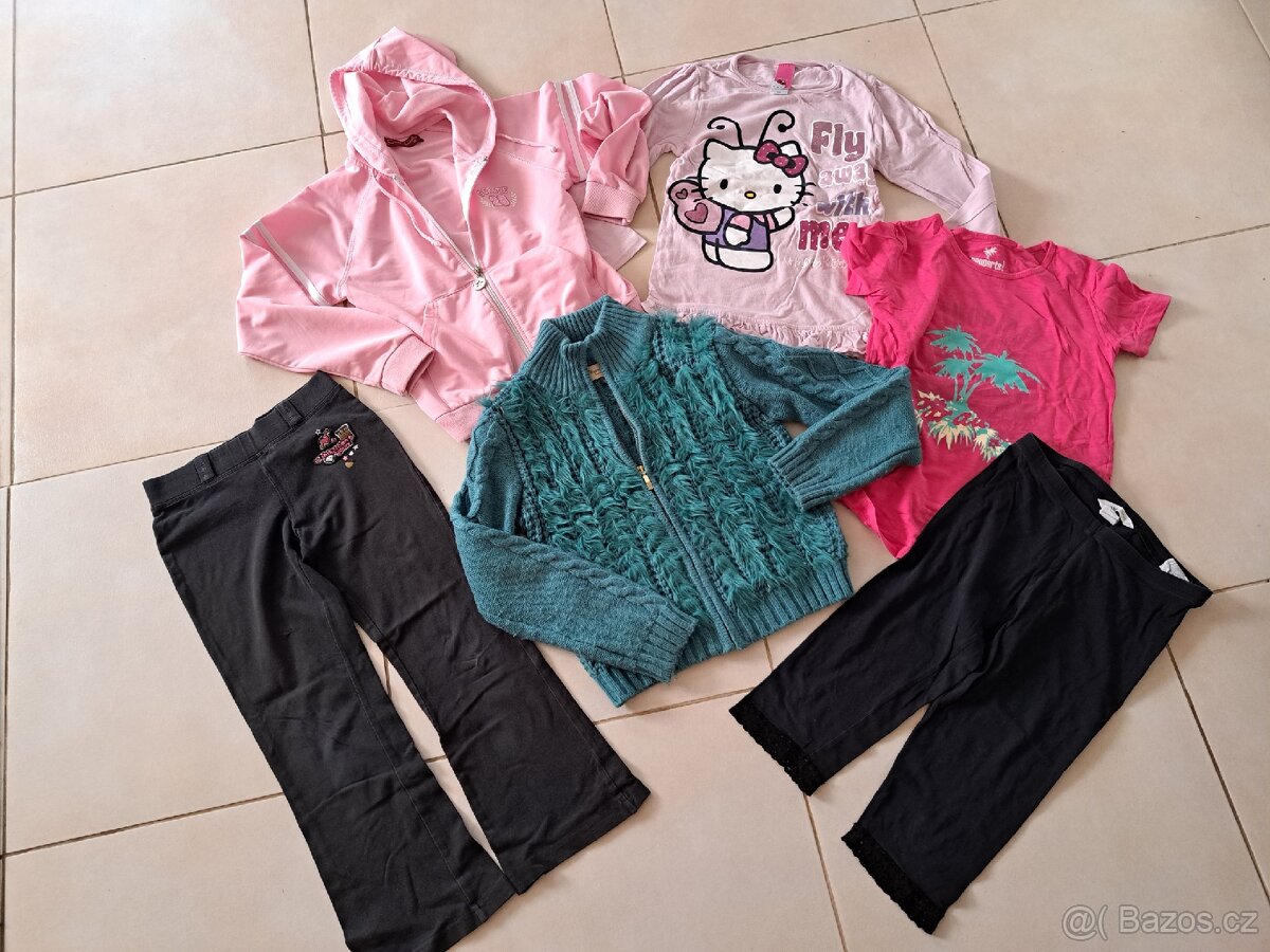 Set oblečení pro holku vel. 128 - 2