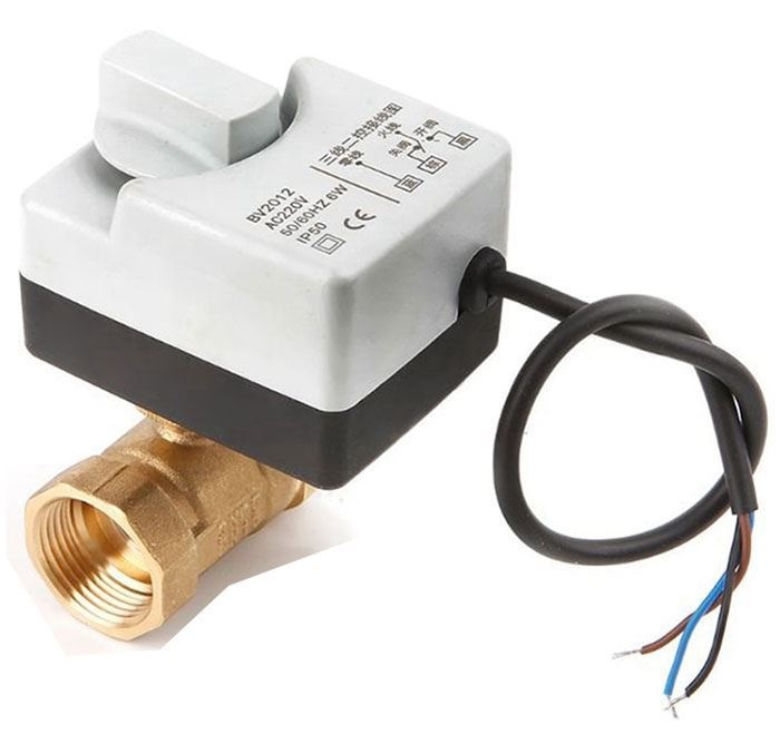 Dvoucestný zónový ventil s zapájením 230V - 2