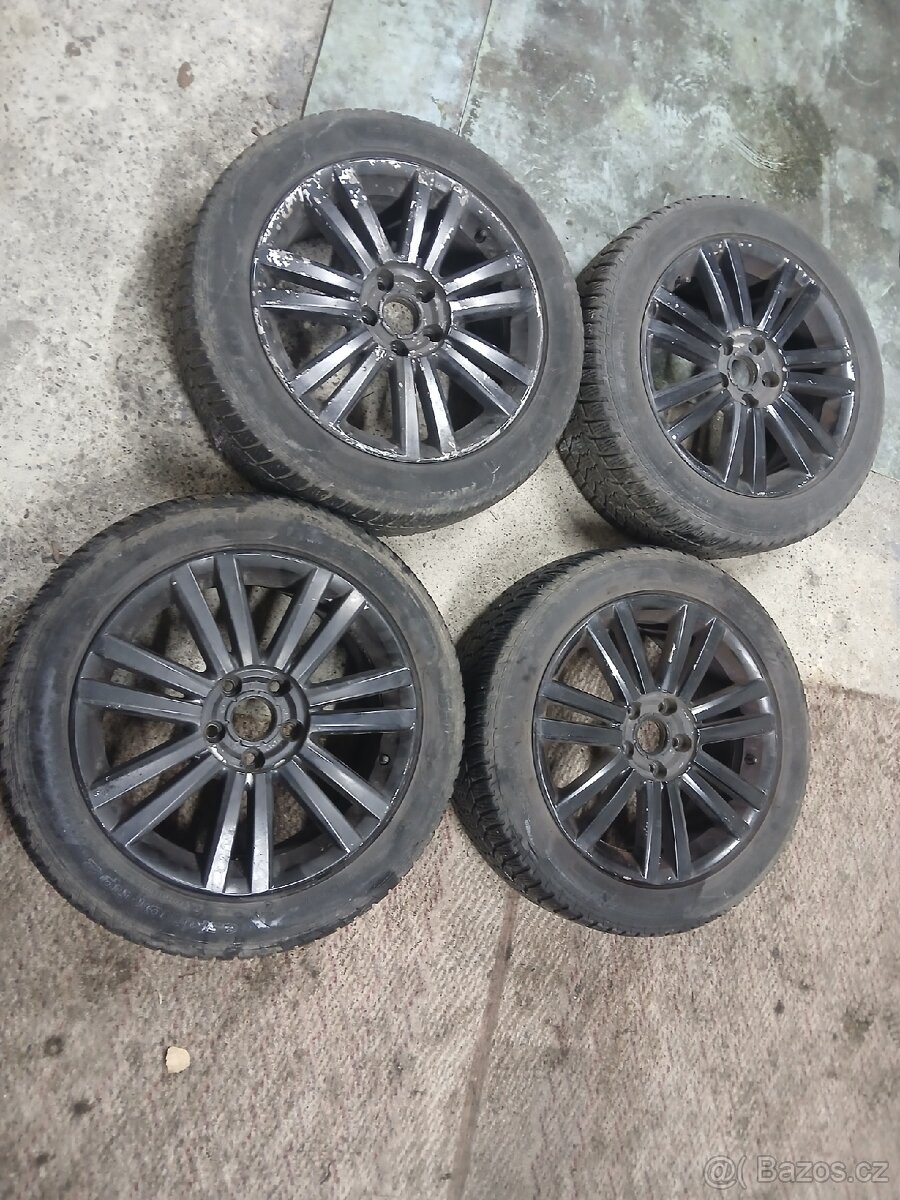 Alu kola 5x112 R17 Zimni pneu - 2