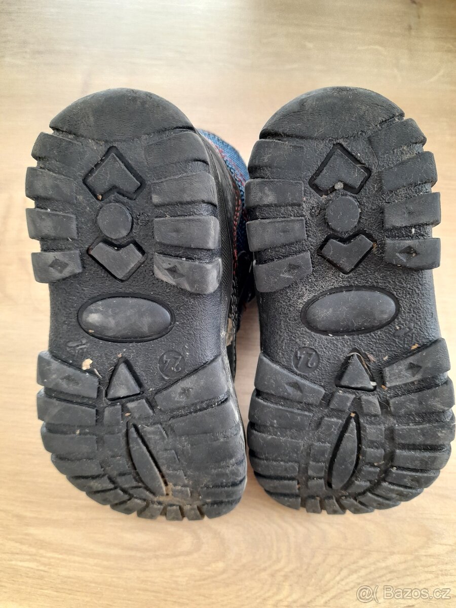 Dvoje zimní boty Fare vel. 24 - 2