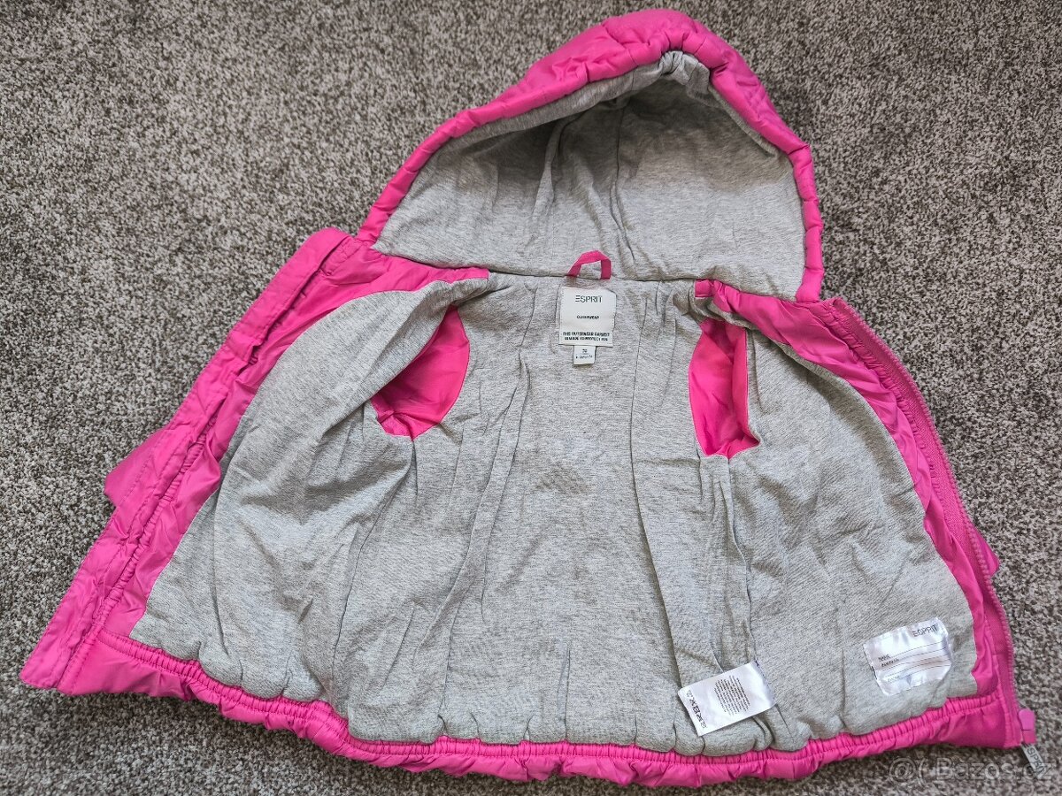 Dívčí zimní bunda Esprit vel. 74 - 2