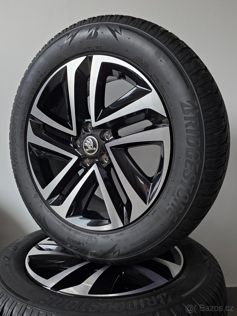Orig. Skoda Kodiaq / Zimní Bridgestone 235/55/18 - Top stav - 2