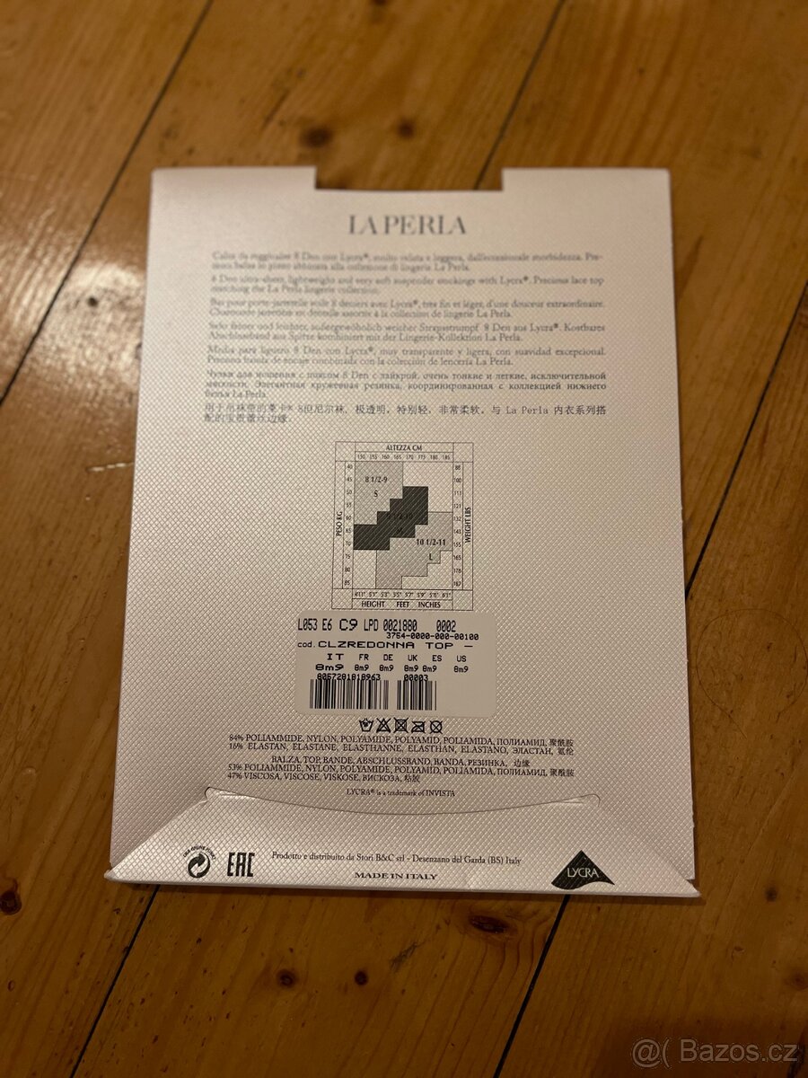 La Perla - luxusní punčocháče nové - 2