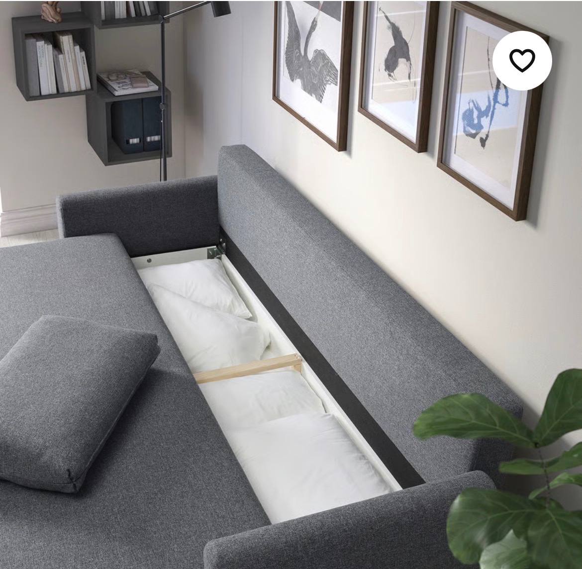 Třímístná sedačka IKEA rozkládací - 2