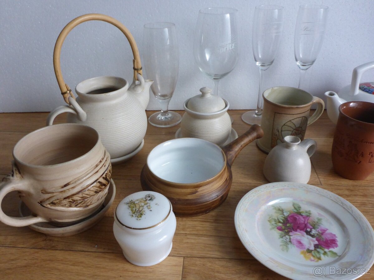 Keramika, skleničky - 2