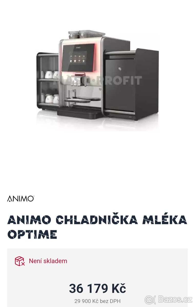 Kávovar Animo Optime12 - 2