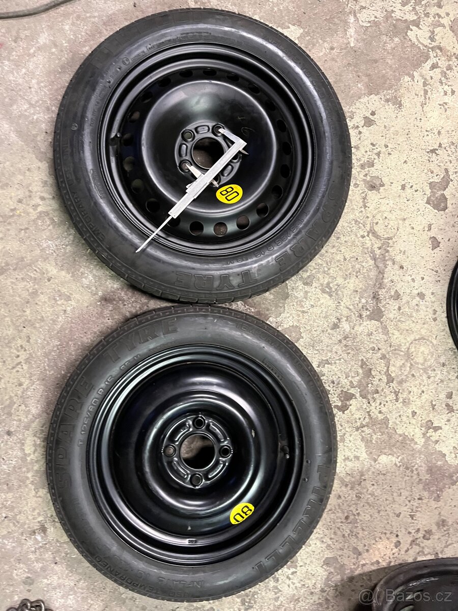 Dojezdova kola16”Vw 5x100,15” Ford - 2