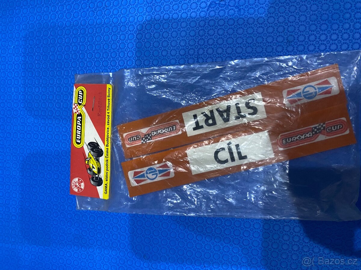 Díly k autodráze,rok1989 - 2