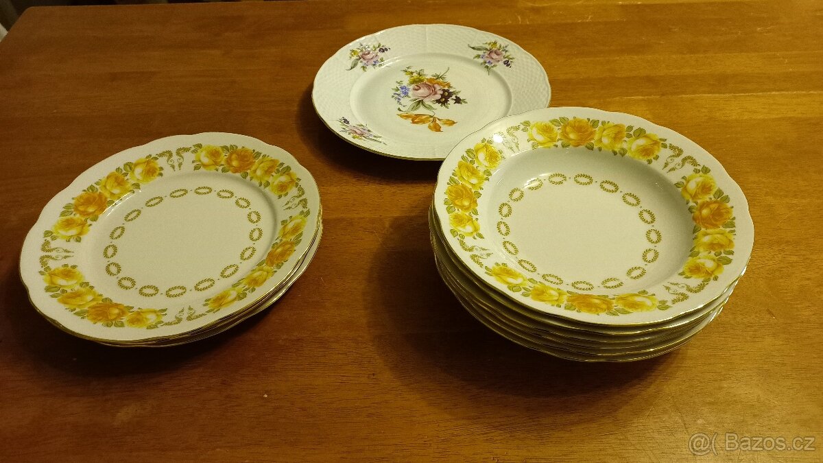 Zdobené talíře - 2