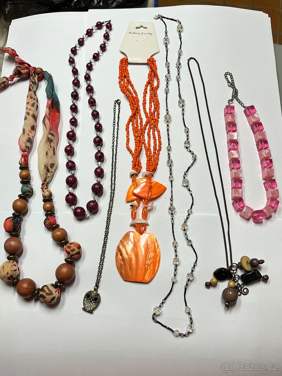 Náhrdelník - různé druhy - 2