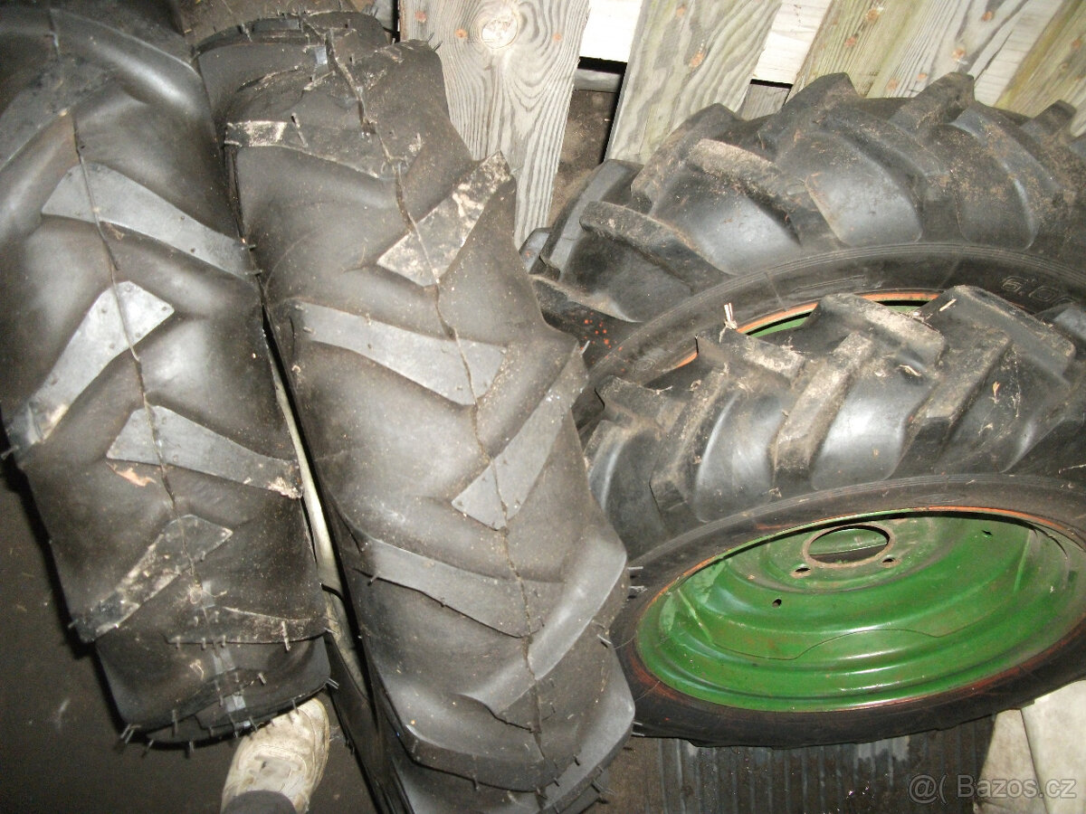 šípová kola + díly na malotraktor - 2