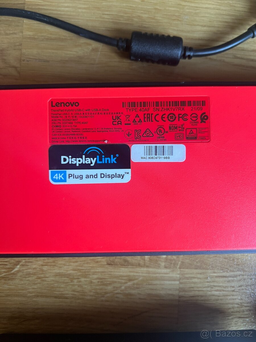 Lenovo ThinkPad Hybrid USB-C dock 40AF - 2