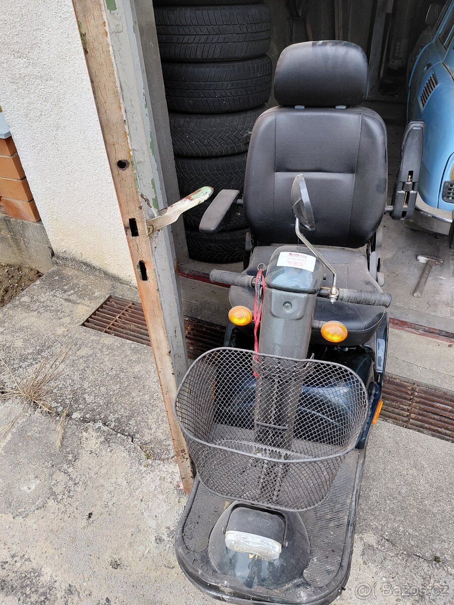 Elektrotrikolka pro důchodce - 2