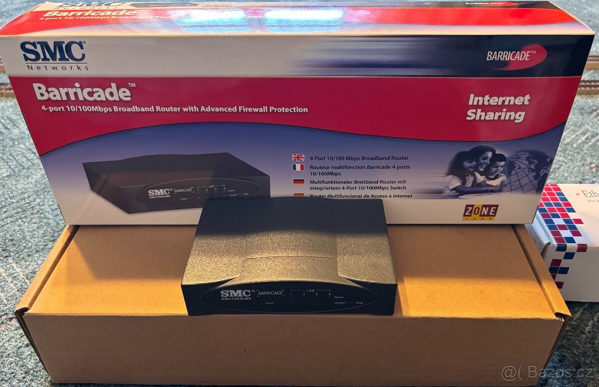 router SMCBarricade+W-linx - 2
