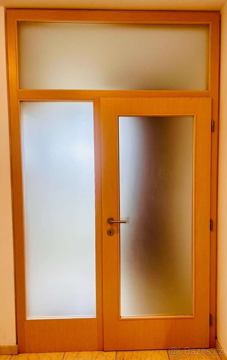 DÝHOVÉ DVEŘE - Bělený dub - 2