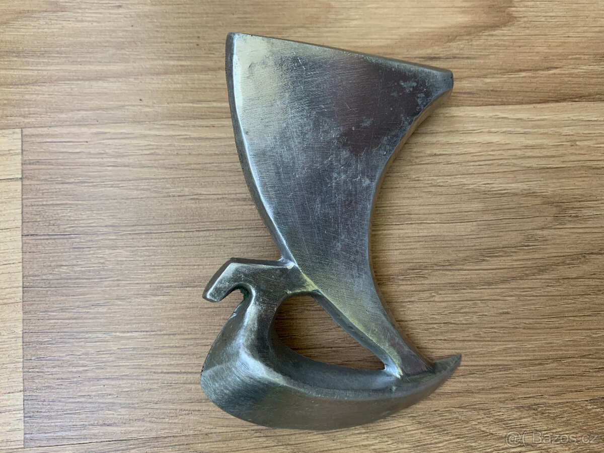 Znak, hliníková embléma na gumovou zástěru LADA VAZ ŽIGULI - 2