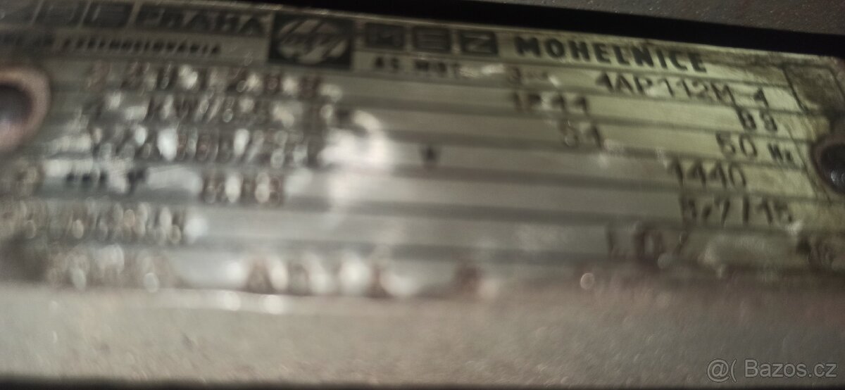 Motor 4kw mez Mohelnice - 2