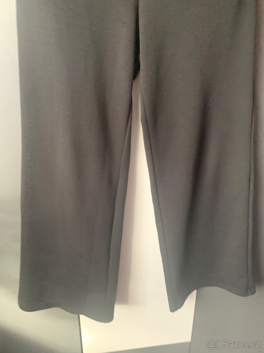 DÁMSKÉ MÓDNÍ ŠIRŠÍ KALHOTY DO CHLADNÝCH DNŮ,vel: L - 2