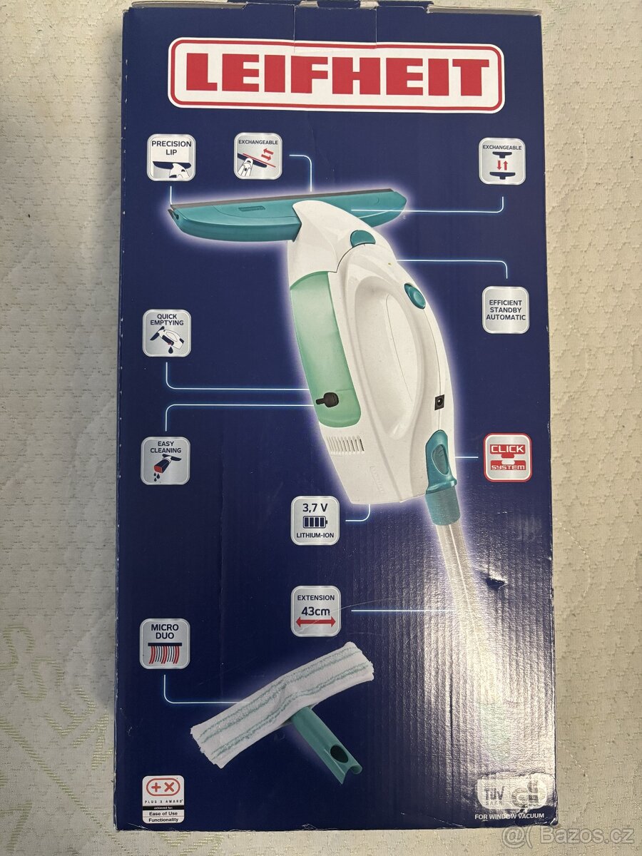 PRODÁM vysavač na okna LEIFHEIT Fenstersauger window vacuum - 2