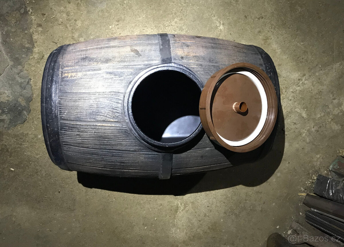 roto barik 30 litru sud vino nadoba tank obal plast - 2