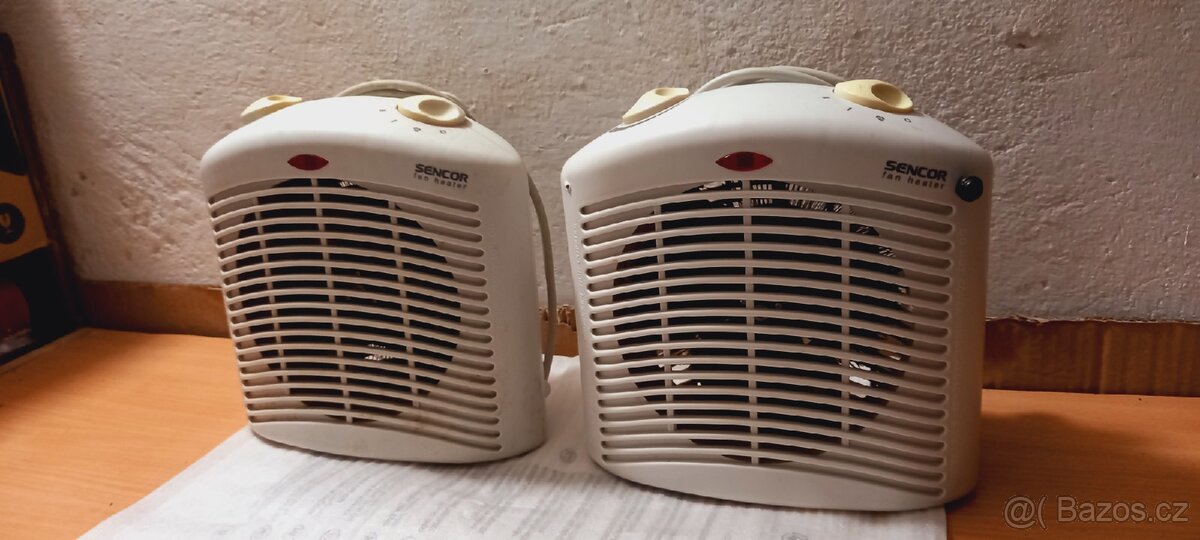 Ventilátor Přímotop Sencor 2ks - 2