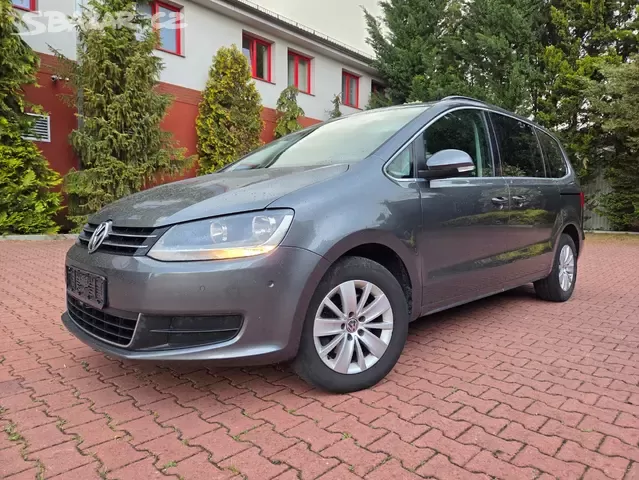 VW Sharan 2.0TDI 103kW,tažné,serviska,navi,KESSY - 2