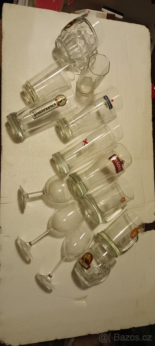 Prodám nové různé půlitry, sklenece - 2