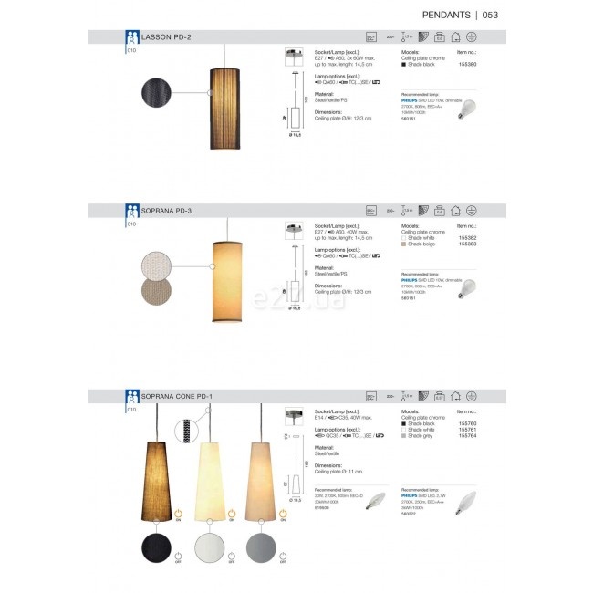 Módní stropní osvětlení - 2