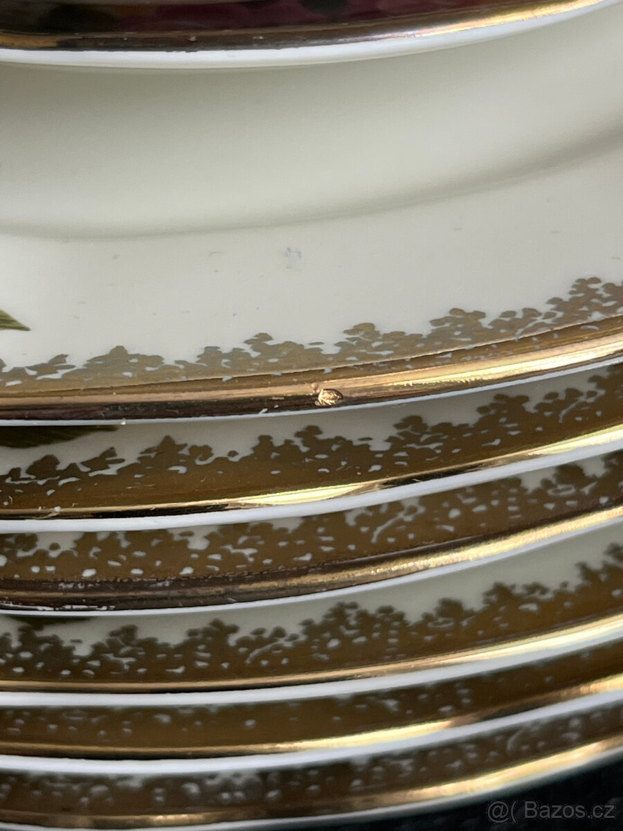 6x snídaňová sada, servis Ivory, Winterling - 2