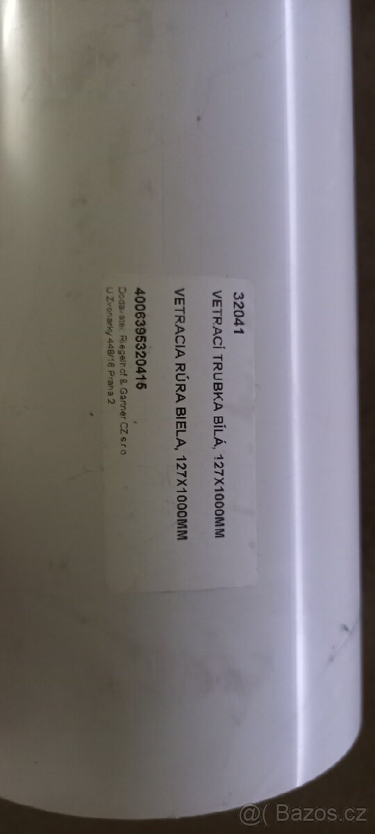 Plastové větrací trubky - 2