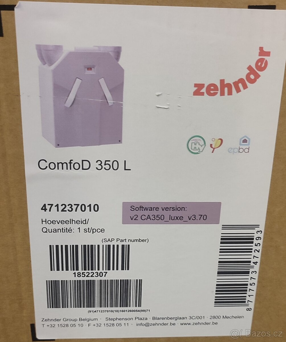 ZEHNDER COMFOD 350 - 2