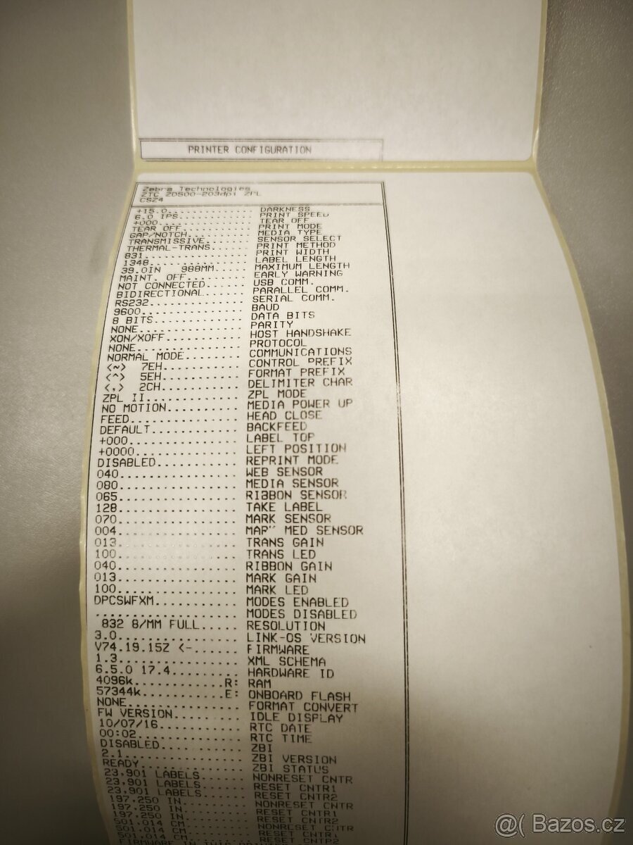 Tiskárna etiket Zebra ZD500 - 2