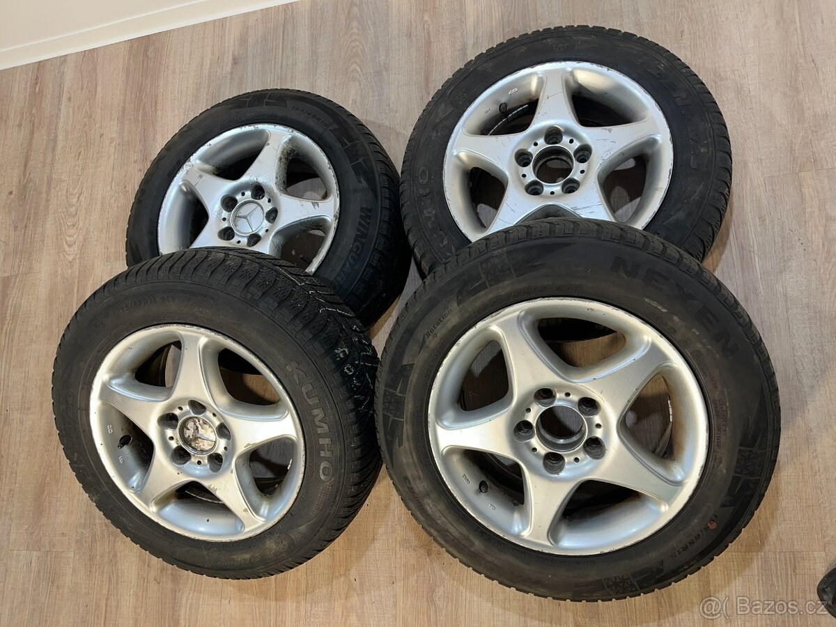 /// Alu kola R15 Mercedes W168 - ZIMNÍ PNEU /// - 2