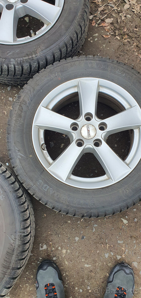 Prodám alu disky se zimními pneu na Suzuki Vitara - 2