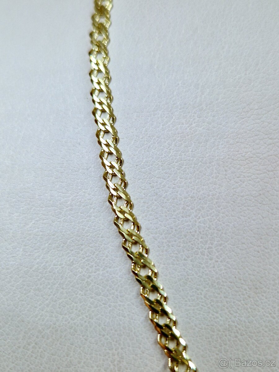 Zlatý řetízek NOVÝ PLNÝ - 2