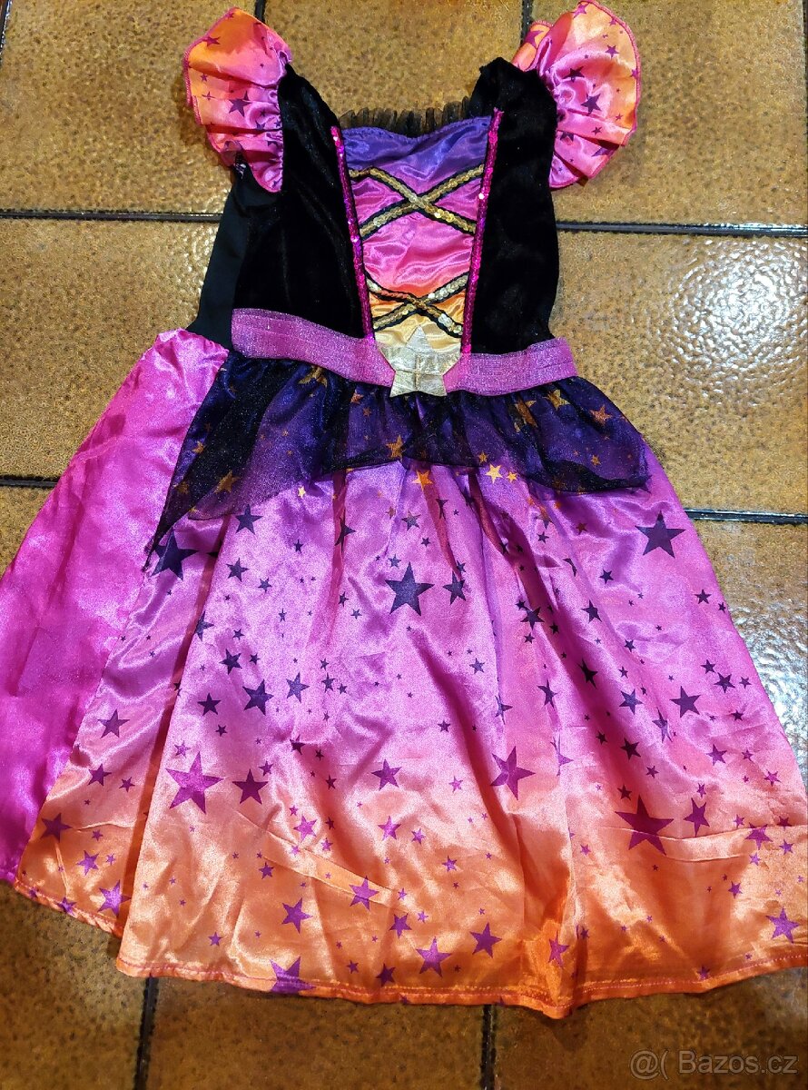Kostým čarodějnice 3-4 roky - 2