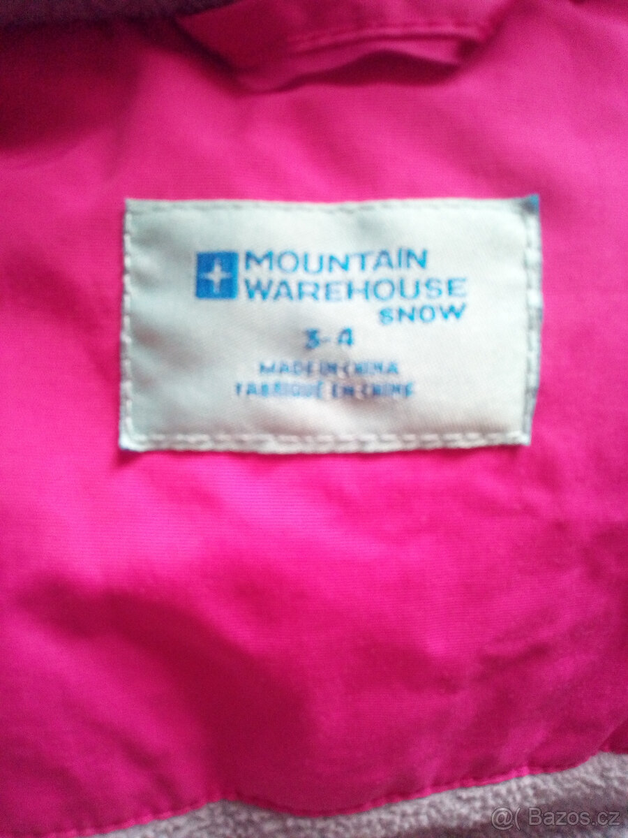 Zimní dětská kombinézy 3-4 roky - 2