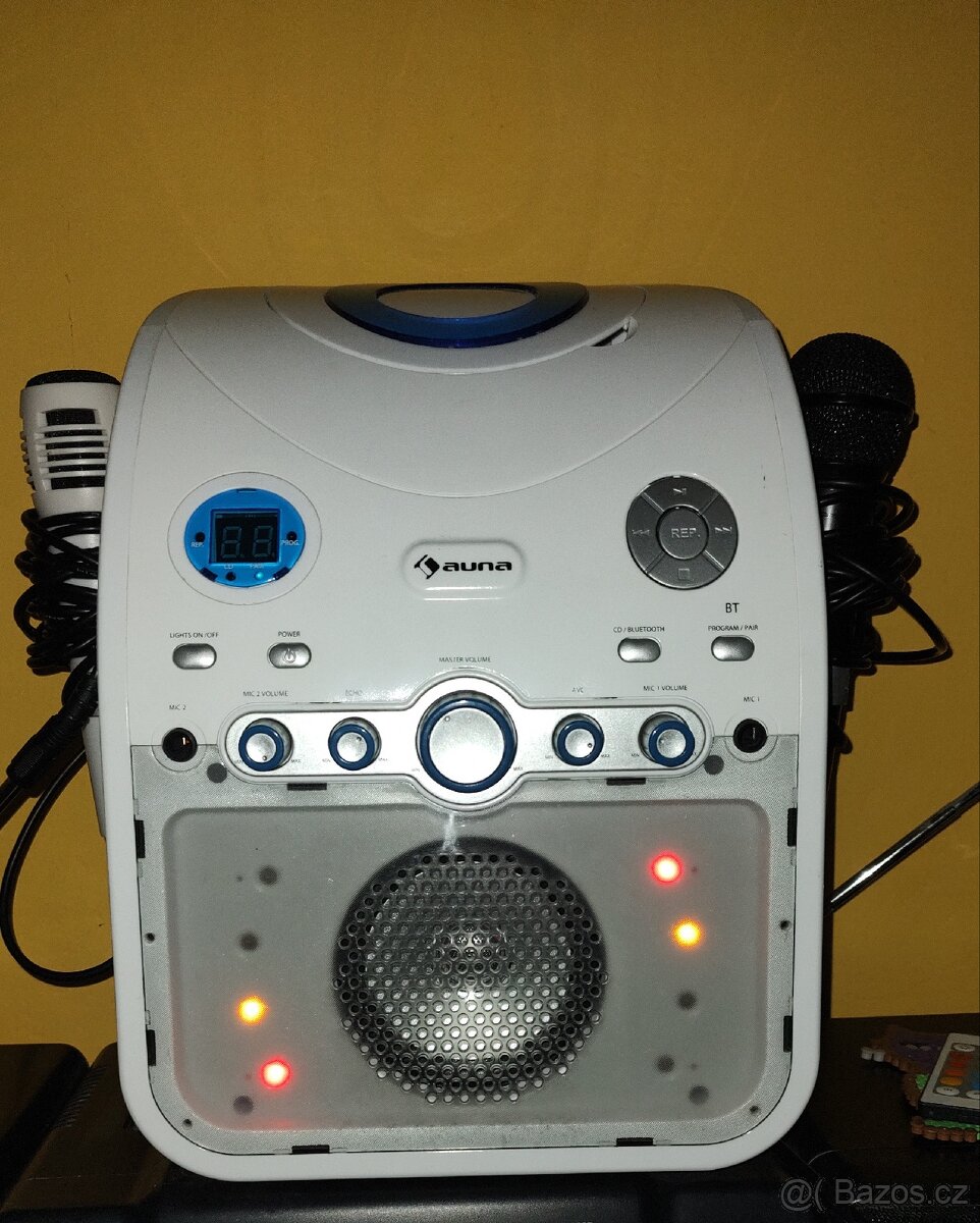 Auna StarMaker 2.0 karaoke systém bluetooth funkce - 2